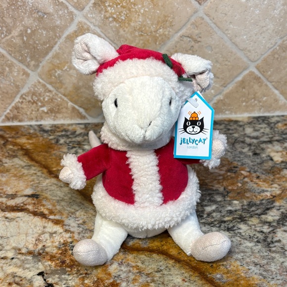 Merry Mouse JellyCat-NWT Retired - Picture 12 of 14